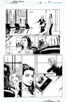 Superman / Wonder Woman #8 p 6 (Diana Prince  & Cat Grant Throughout!) 2014 Comic Art