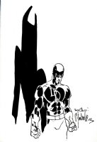 Daredevil Pinup (2003) Comic Art
