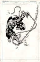 Spider-Man Illustration (DETAILED 1991 ILLUSTRATION!) Comic Art