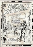 Strange Adventures #149 LARGE ART Cover (GLOBAL WARMING COVER!) 1962 Comic Art