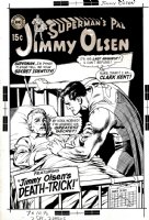 Superman's Pal, Jimmy Olsen #121 Cover (NEAL ADAMS INKS!) 1969 Comic Art